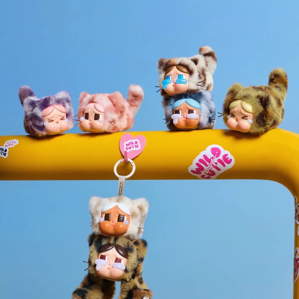 Pop Mart CRYBABY Wild but Cutie Series - Vinyl Plush Pendant Blind Box